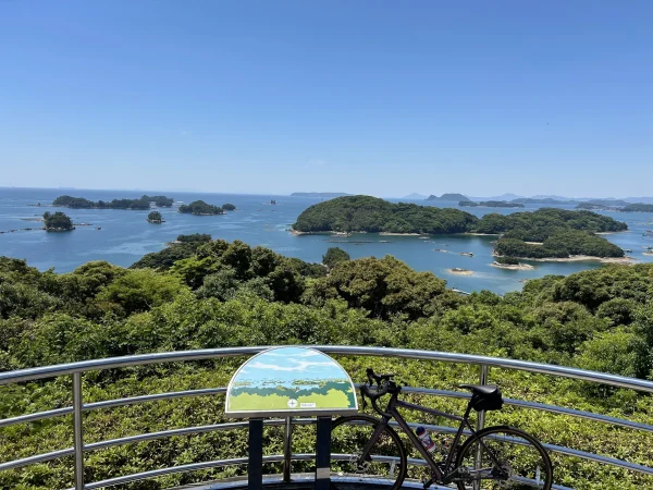 社長ロードバイクで！
