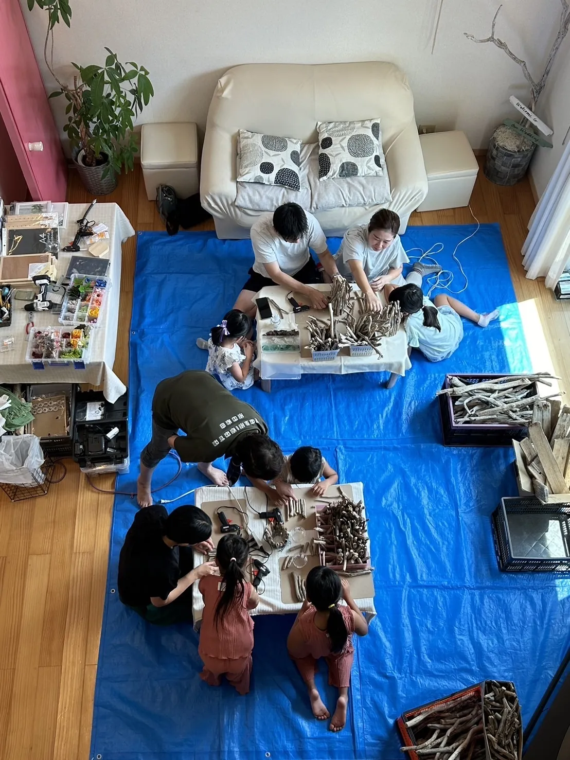 2024夏休み流木工作会