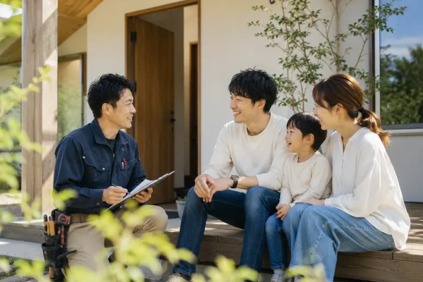 家は建てて終わりではありません。